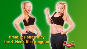 Promises offered by the 4 Week Diet program