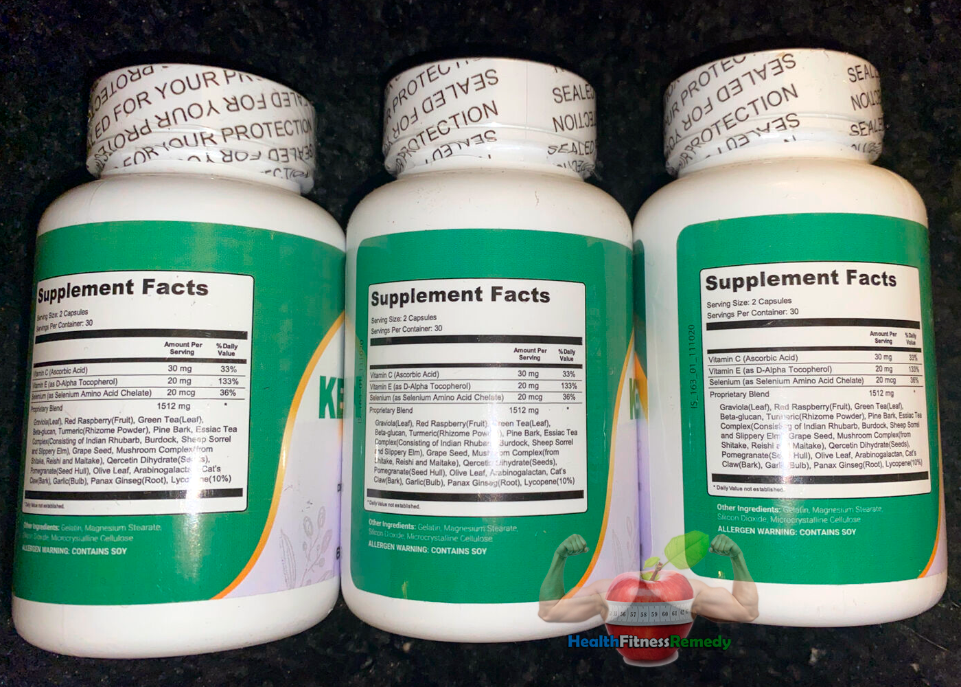 keravita pro supplement facts