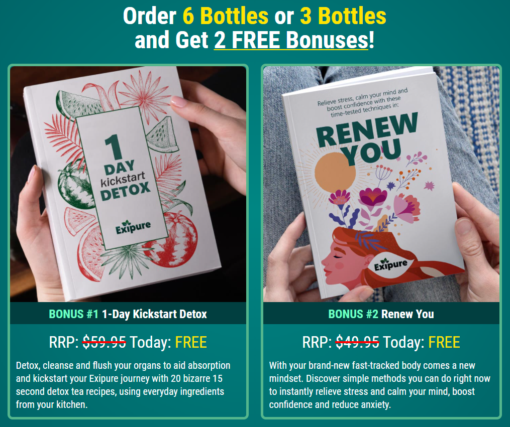 Exipure Bonuses